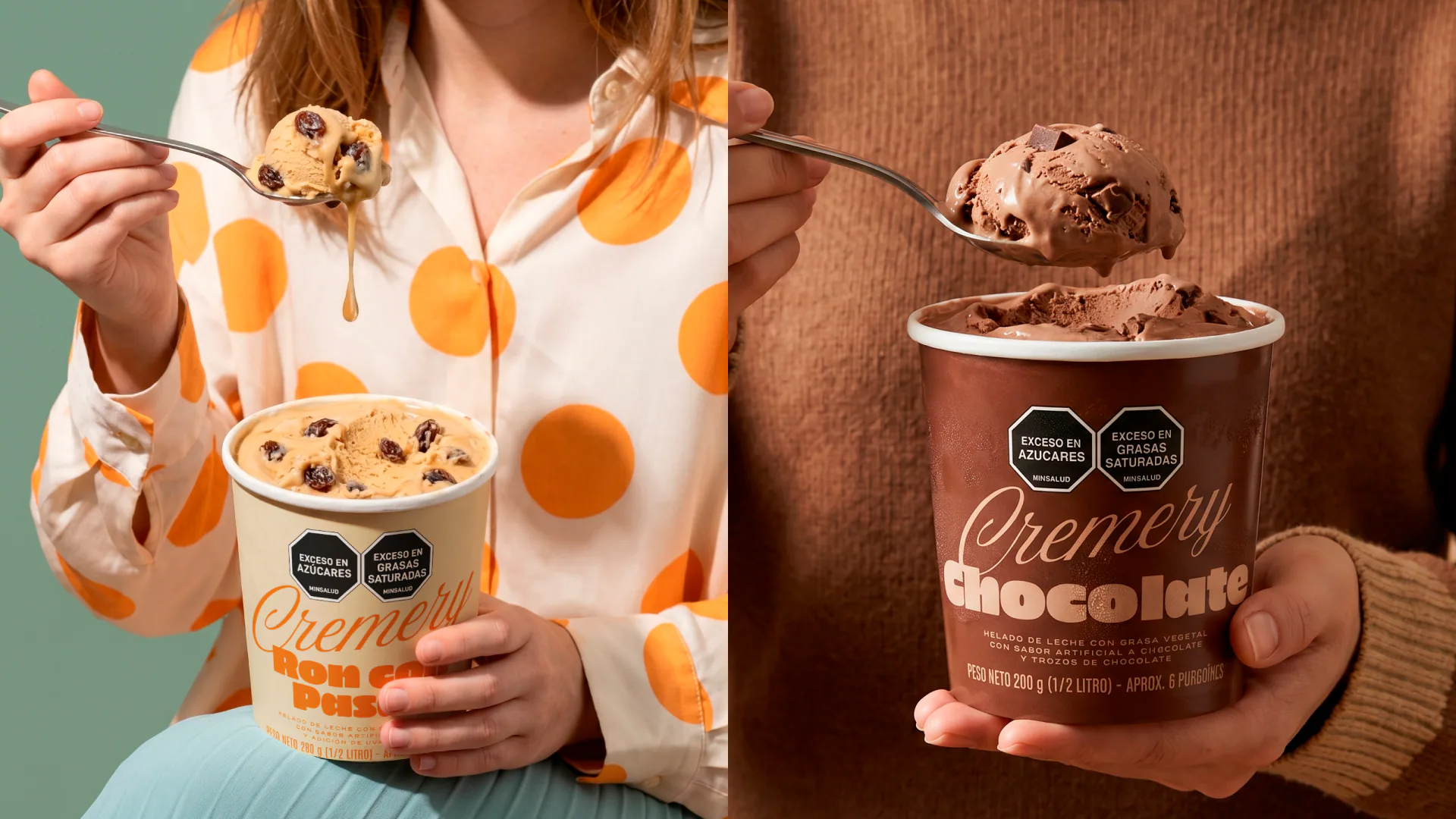 Cremery ice cream branding 02
